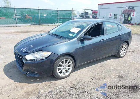 2013 Dodge Dart Sxt из США, поврежденный, VIN 1C3CDFBH7DD142890